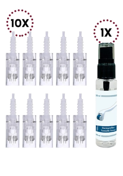 Dr.pen 10 Adet 12 Pin Dermapen Igne Orijinal Dermapen Igne Kartuş