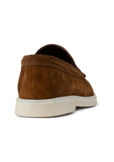 Deery Erkek Hakiki Süet Taba Rengi Loafer Ayakkabı - 02032mtbac01 Taba