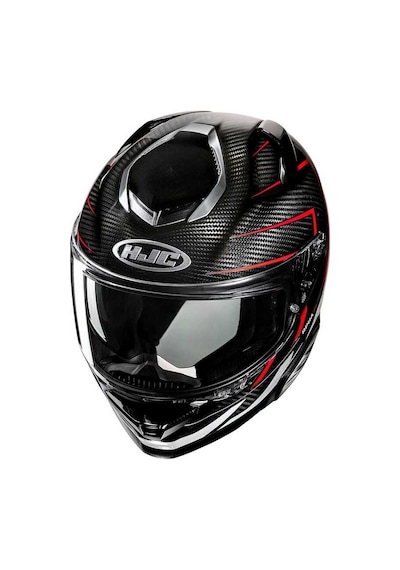 Hjc Rpha71 Carbon Cano Mc1 Kapalı Kask Beyaz - Kırmızı - Siyah