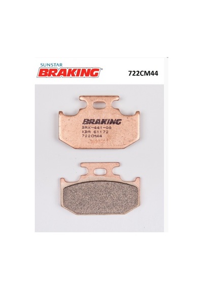 Kawasakı Kx F 250 2004 Braking Sinterli Arka Fren Balatası 722cm44