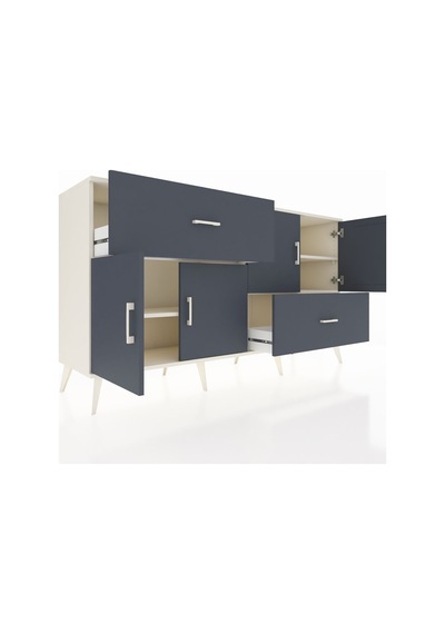 Hyperion Konsol 3 Raflı 2 Çekmeceli 4 Kapaklı 176x44x99 Aytaşı-an Aytaşı-antrasit Hyperion Konsol 3 Raflı 2 Çekmeceli 4 Kapaklı 176x44x99 Aytaşı-an Aytaşı-antrasit