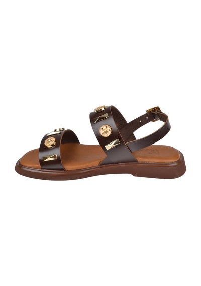 Beety Hakiki Deri Comfort Kadın Sandalet Bee-352 Kahve