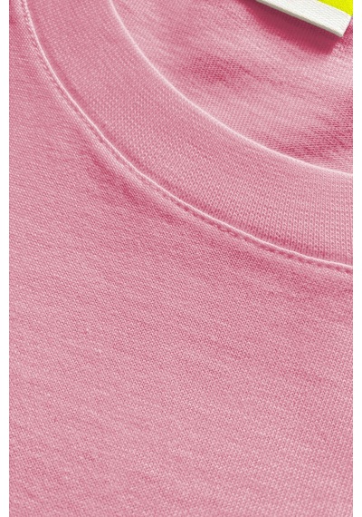 Goffra Erkek Premium Kalite Yoğun Dokulu Pamuklu T-shirt Pembe M101-r0220-06 Pembe