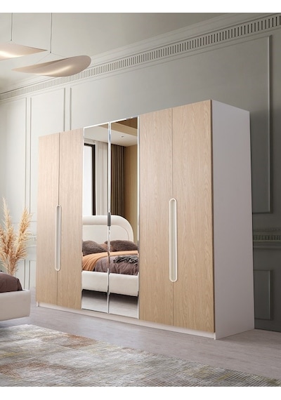 Çamlıca Mdf 6 Kapılı Dolap Aytaşı Çamlıca Mdf 6 Kapılı Dolap Aytaşı