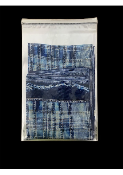 Hg Ambalaj 50 Adet 26x42 Cm Bantlı Yapışkanlı Şeffaf Opp Jelatin Poşet, Şeffaf Poşet 26x37+5 Cm