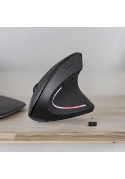 Dikey Ergonomik Kablosuz Mouse Sessiz Tıklama, Bilek Dostu Tasarım, 2.4g Usb Alıcılı, Ayarlanabilir Dpı, Bilgisayar Ve Laptop Uyumlu Ergonomik Mouse