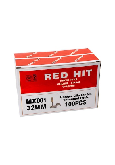 Red Hit Mx001 M6 Tij Asma Tavan Barutlu Çivi 100 Lü Paket Diğer