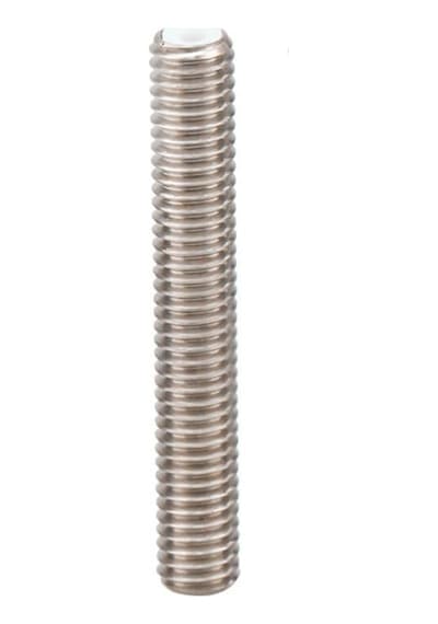 Koodmax 3d Yazıcı M6 Boğaz Ptfe Boru Paslanmaz Çelik Mk8 Besleme Tüpü Memesi Boğazı 40x6mm