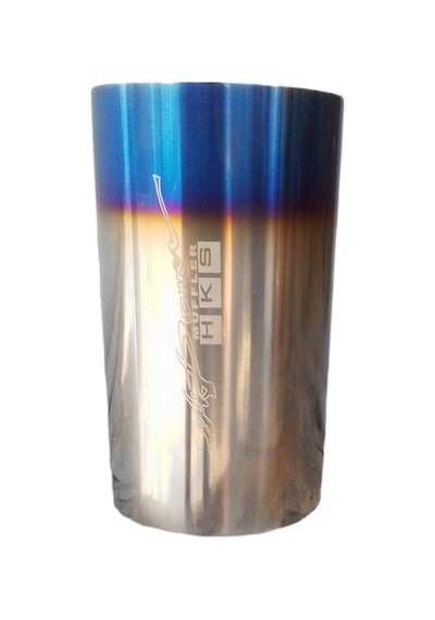 100 Mm. Hks Yarım Yanık Egzoz Ucu