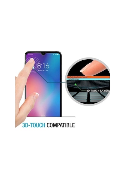 Apple Uyumlu   iPhone 6Plus Tam Kaplayan 6D Fiber Nano Ekran Koruyucu