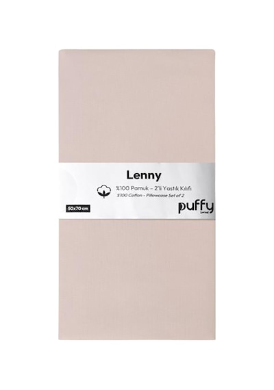 Puffy Lenny Dokuma Yastık Kılıfı 2'li 50 X 70 Cm 2 Adet Çok Renkli