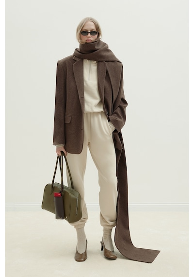 Suud Collection Bej Cossie Jogger Eşofman