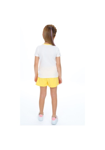Toontoy Kids Toontoy Kız Çocuk Garnili Tavşan Baskılı Şortlu Takım Koyu Sarı Toontoy Kids Toontoy Kız Çocuk Garnili Tavşan Baskılı Şortlu Takım Koyu Sarı
