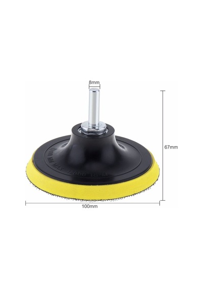 Flap Cırt Taban Disk Deri Bone Vida Seti Oto Pasta Uygulama Set