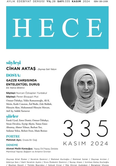 Hece Dergi 335.sayı Kasım 2024