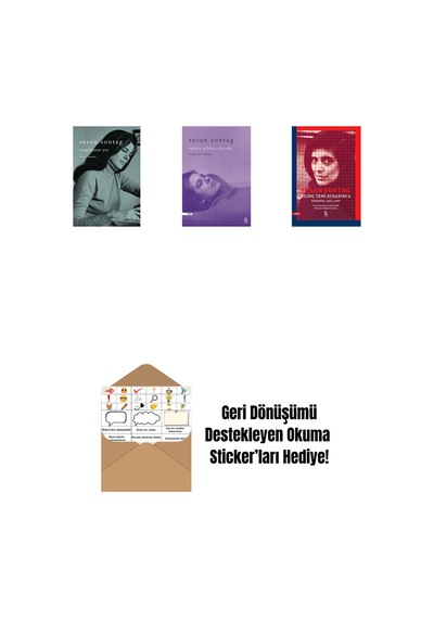 Vurgulanan Yer + Satürn Yıldızı Altında + Bilinç Tene Kuşanınca + Okuma Sticker'ları