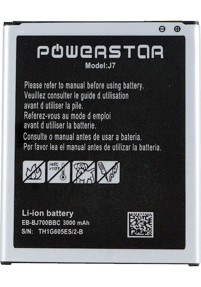 Powerstar Samsung Uyumlu J7 - J700 - J7 Core - J701 - On7 - J400 Batarya