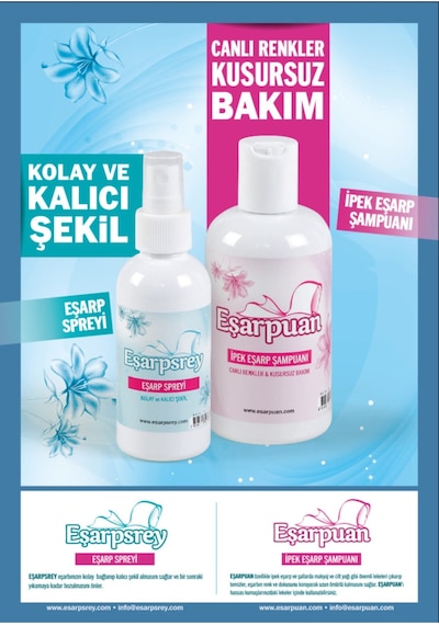 Eşarpuan İpek Şal Eşarp Şampuanı + Eşarp Spreyi