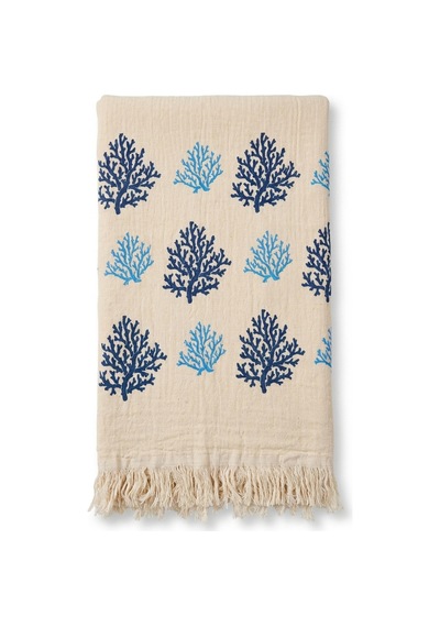 %100 Pamuk 4 Katlı Müslin Kumaş Plaj Havlusu / Peştemal / Banyo / Hamam Havlusu 90 X 190 Cm Ekru - 867455468 Ekru
