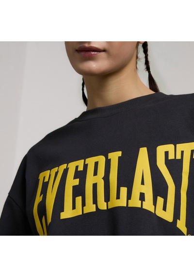 Everlast Ever Classics Wmn Oversize Gri Kadın T-shirt Tw0027 Gri