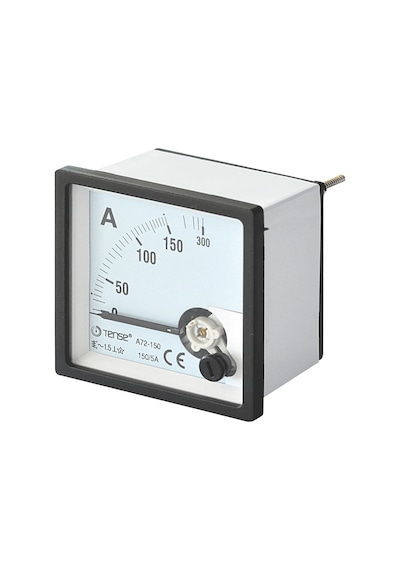 40A Analog Direk Ampermetre 72x72mm