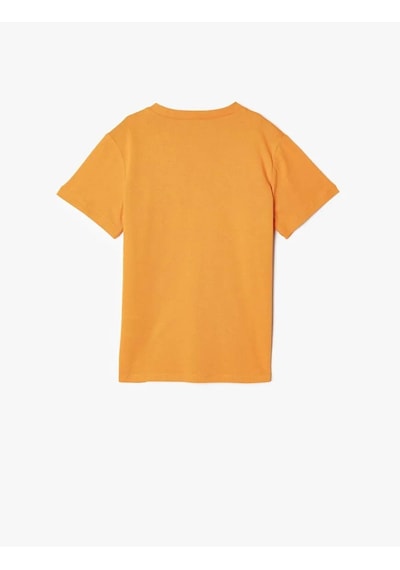 Koton Basic Pamuklu Turuncu Erkek Çocuk T-shirt 5skb10020tk Turuncu