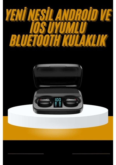 Kablosuz Dijital Göstergeli Çağrı Cevaplayabilen Tws 5.0 Bluetooth Kulaklık - Diğer