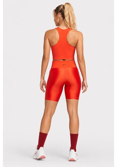 Nike Pro-mid-rise 7 Membership Biker Womens Tight Kadın Antreman Taytı Turuncu