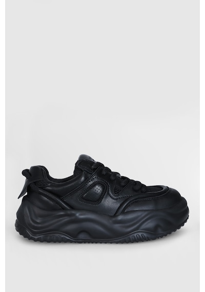 Lufian Gemba Kadın Sneaker Ayakkabı Siyah Siyah 121230021100100 Siyah