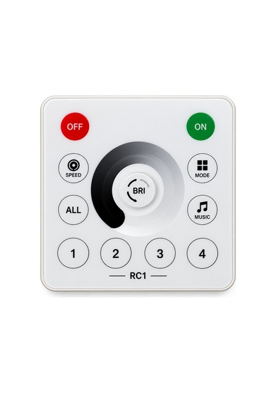 Sp630e Tek Renk Pixel Şerit Led Kontrol Cihazı 12-24v Duvar Tipi Led Denetleyici