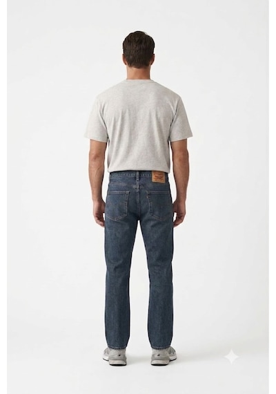 Levi's 555 Relaxed Straight Bol Kesim Erkek Jean Pantolon - 0002 Koyu Lacivert