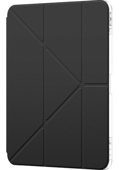 Apple Uyumlu iPad  Pro 11 2024 Amazingthing Minimal Serisi Katlanabilir Standlı Kılıf Siyah Kapaklı Kılıf