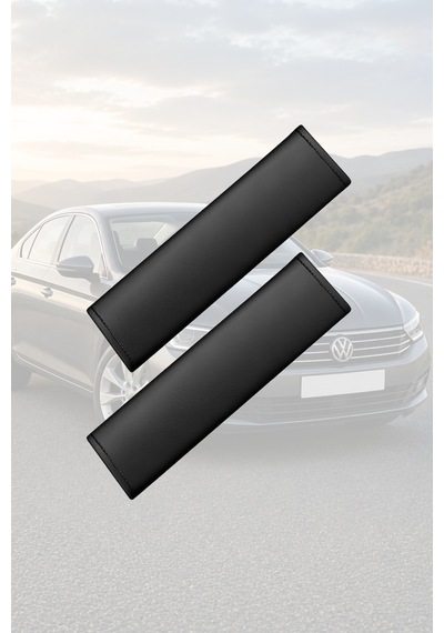Hyundai Staria Uyumlu Deri Yastık Siyah Set Lüks Deri Kemer Koruyucu