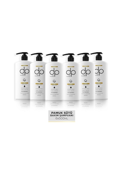 Dp Daily Perfection Şampuan Pamuk Sütü 500 ML x 6 Adet