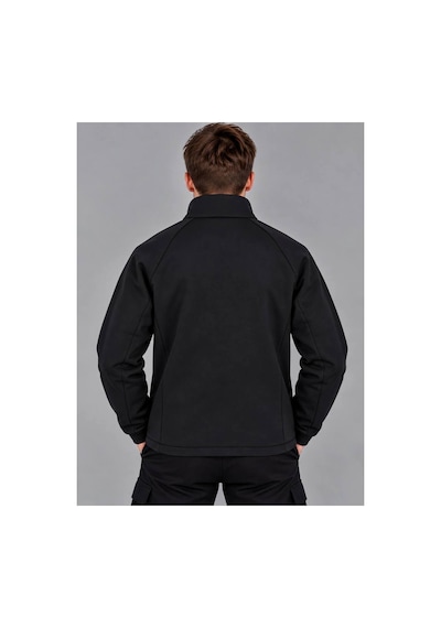 Hk Premium Slim Fit Prada Kumaş Şişme Desenli Mont Siyah