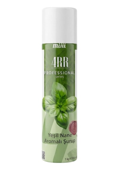 4rr Yeşil Nane Aromalı Kahve & Tropikal İçecek & Kokteyl Şurubu 750 Ml Çekirdek