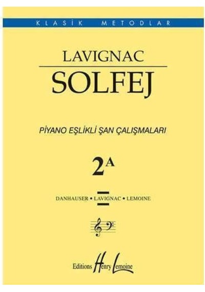 Lavignac Solfej Piyano Eşlikli Şan Çalışmaları 049-pmem3860