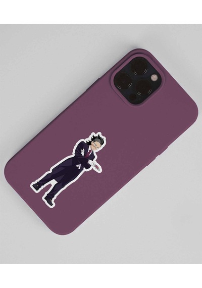Demon Slayer Sanemi Shinazugawa - Genya Shinazugawa 2 Li Set Anime Sticker Çıkartma Kimetsu No Yaiba Beyaz