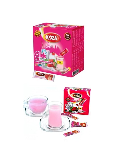 Tek Içimlik Çilek Aro. Içecek Tozu 50 Stick Diğer