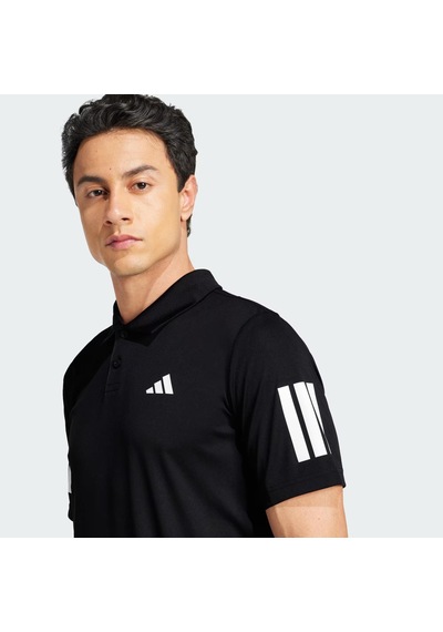 Adidas Club Tennis 3 Stripes Polo Erkek Tişört C-adıjg0985e50a00 SIYAH