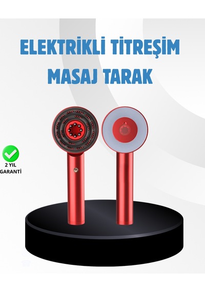 Saç Büyüme Tamamlayıcı Elektrikli Masaj Tarak Led Ve Titreşimli - Bayi Depom