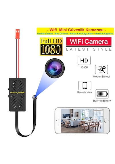 Wifi Mini Güvenlik Kamera Wifi Mini Güvenlik Kamera