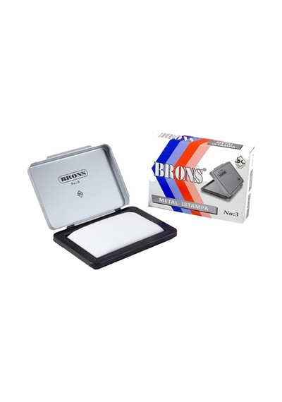 Brons Istampa Metal No 3 7.5X5 Br-141 12 Adet