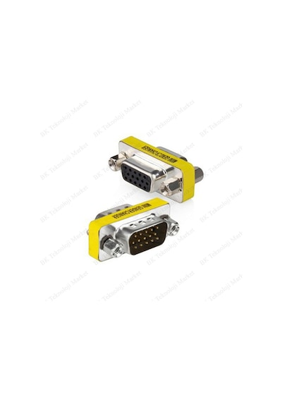 15 Pin Vga Dişi To Vga Erkek Dönüştürücü Adaptör
