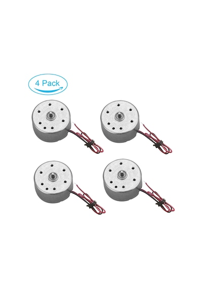 4 Adet Elektrik Üreten Mini Dc Dinamo Motoru - 5V Dinamo Motor
