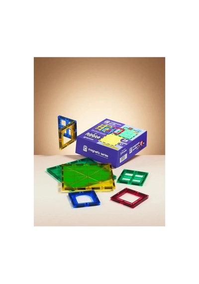 Go Magnetic Series 26 Parça Yapı Tasarım Eklentisi - Mıknatıslı Manyetik Bloklar