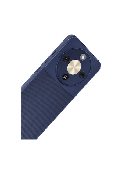 Huawei Honor Magic 8 Lite Uyumlu Auto Focus Karbon Kapak - Lacivert