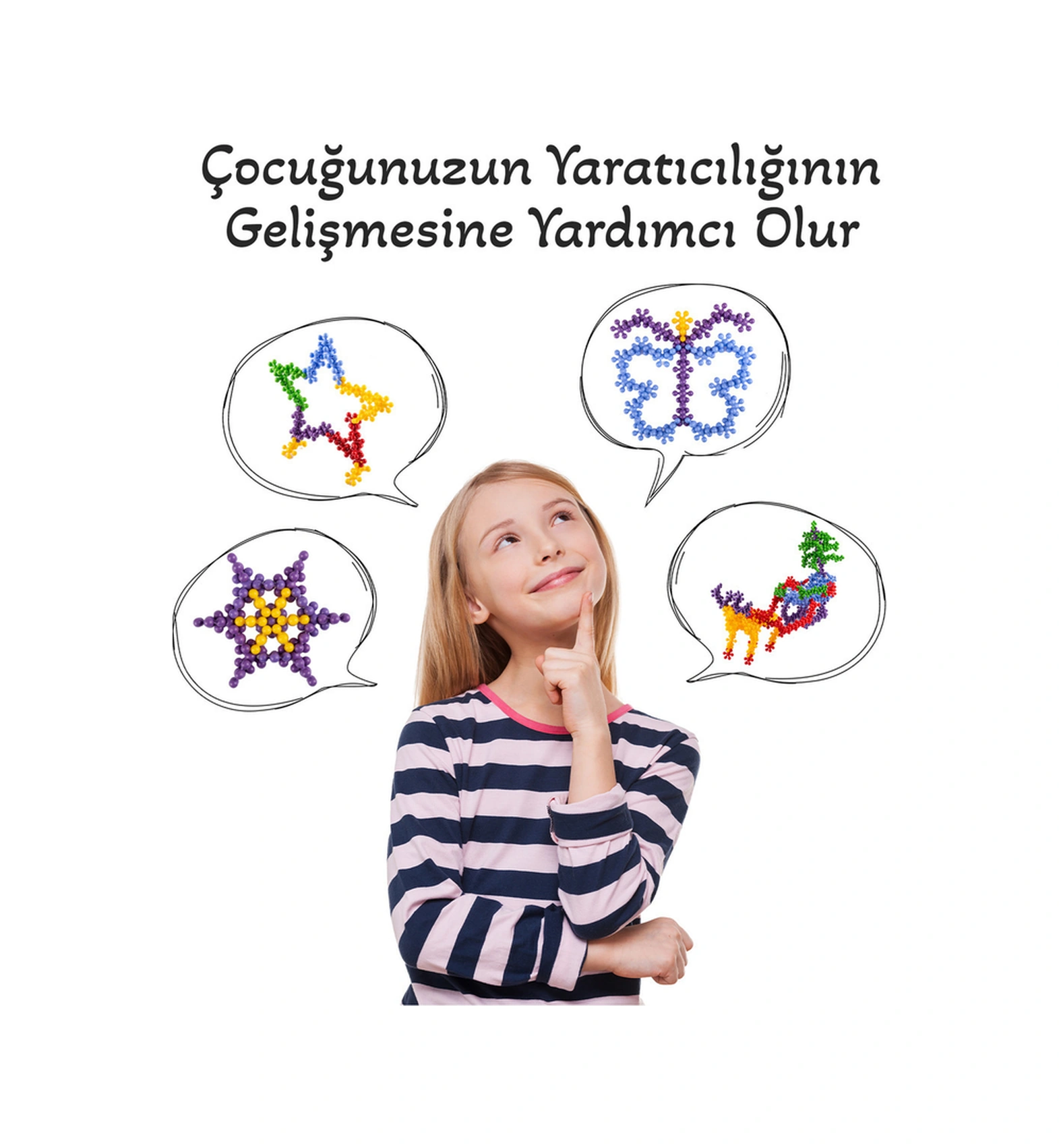 Master Molecules Eğitici Yaratıcı Molekül Stem Eğitimi Uyumlu 5 Renk 120 Parça Yapı Oyuncak Master Molecules Eğitici Yaratıcı Molekül Stem Eğitimi Uyumlu 5 Renk 120 Parça Yapı Oyuncak