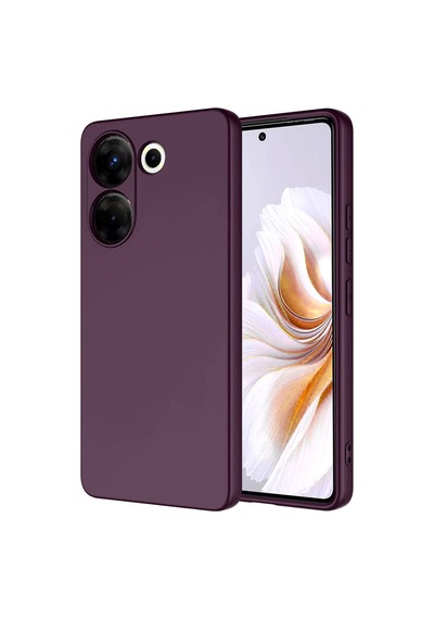 Tecno Camon 20 Pro 4g Kılıf Yumuşak Silikon Kamera Korumalı Lansman Pazarplus Pembe
