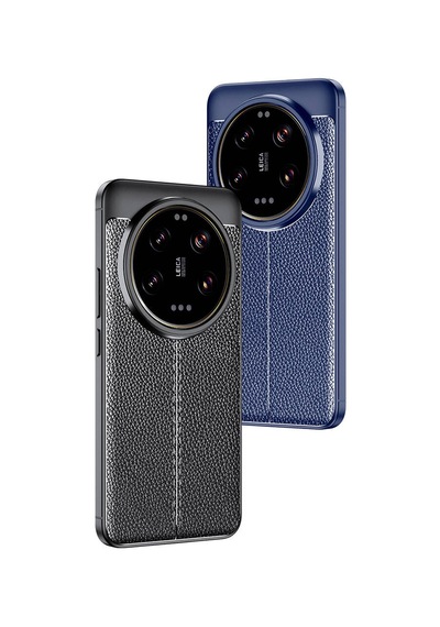 Xiaomi Mi 14 Ultra Kılıf Zore Niss Silikon Kapak Lacivert